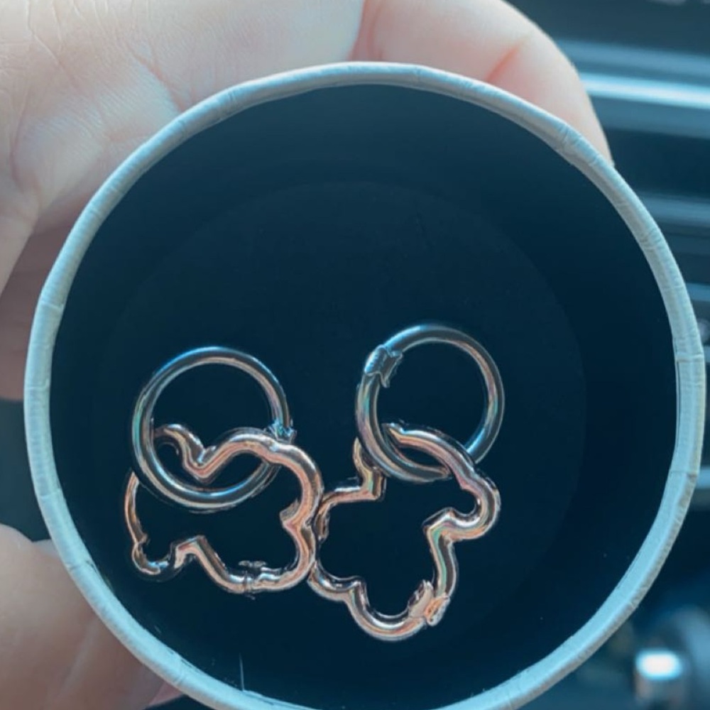 Tous Silver Cloud Earrings